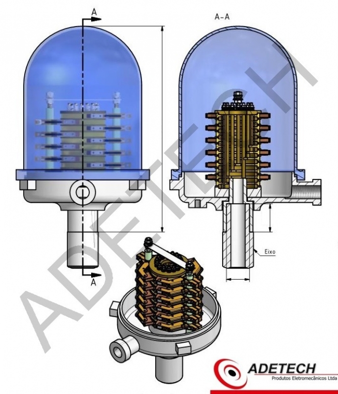 Anel para Tubo Coletor Pará - Anel Coletor Elétrico